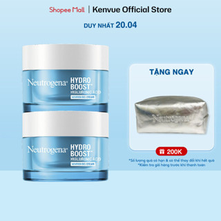 Combo 2 Kem dưỡng ẩm cho da khô Neutrogena® Hydro Boost Hyaluronic Acid Nourishing Cream (50g)