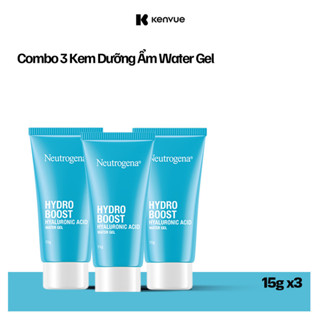  Combo 3 Kem dưỡng ẩm cấp nước Neutrogena® Hydro Boost Hyaluronic Acid Water Gel Mini 15gx3 - 540023581 