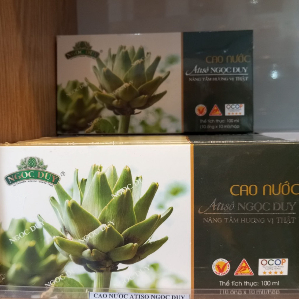 Cao nước Atiso - Hộp 10 ống