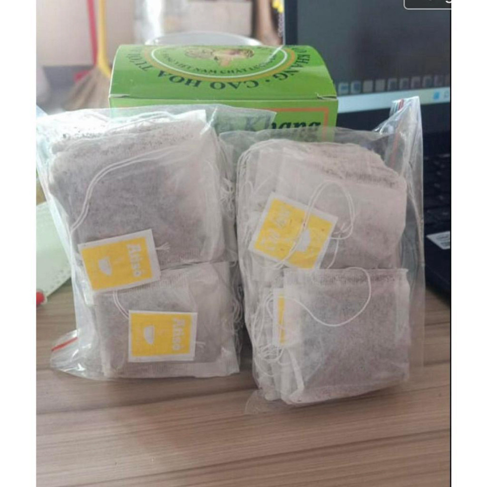 Trà Atiso túi lọc Đà Lạt Bảo Khang gói (100 túi lọc) nguyên chất 100% từ Hoa Atiso Khô