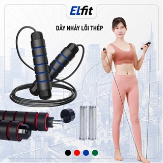 Dây Nhảy Thể Dục, Dây Nhảy Thể Lực Tập Thể Dục Thể Thao Giảm Cân Lõi Thép Cao Cấp 2,9m