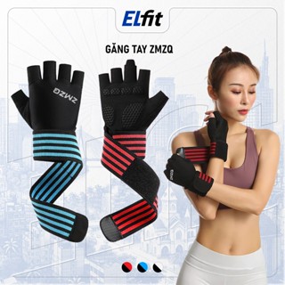  Găng Tay Tập Gym Nam Nữ Có Quấn Cổ Tay SND | Găng Tay Thể Thao Bảo Vệ Cổ Tay 