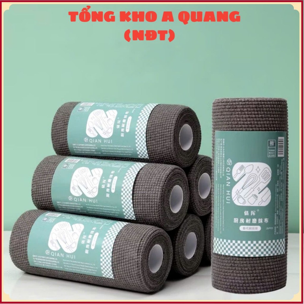 CUỘN KHĂN LAU THAN ĐEN,  Cuộn Khăn Lau Bếp Than Đen, lau đồ vật đa năng tái sử dụng nhiều lần: CUONK