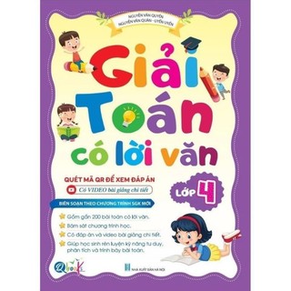 Sách - Giải Toán Có Lời Văn Lớp 4