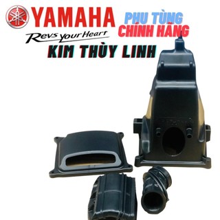 [ Freeship] Hộp đựng lọc gió pô e exciter 135 CHÍNH HÃNG YAMAHA.C1 0025