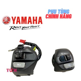 Cùm công tắc đề, công tắc còi, cốt pha xe nouvo 5, 6 chính hãng yamaha