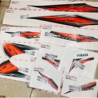 TEM RỜI EXCITER 2006 ZIN CAM BẠC ĐEN CHÍNH HÃNG YAMAHA.10 món