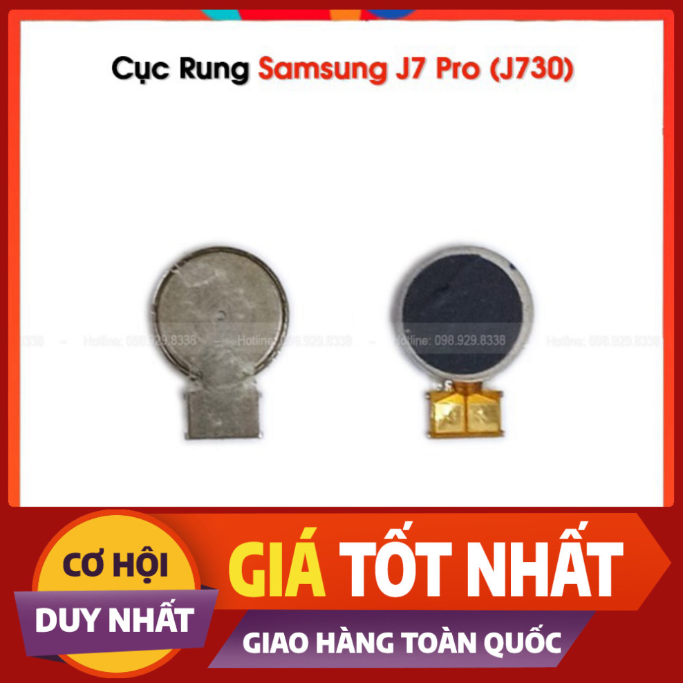 Cục Rung Samsung J7 Pro / J730 Zin Bóc Máy -  Mô tơ (motor) rung điện thoại SS Galaxy J730 LKDM