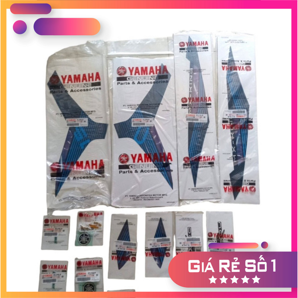 TEM MXKING 150 ĐỜI 2019 XANH NHÁM / UP EXCITER 150 ( ĐEN NHÁM + ĐEN BÓNG + BẠC NHÁM ) -XE MAY