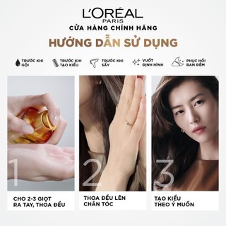 Dầu dưỡng tóc chiết xuất tinh dầu hoa tự nhiên L'Oreal Paris Elseve Extraordinary Oil Ultra Nourishing 100ml
