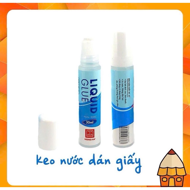 Keo Dán Giấy HH (lỏng) siêu êm 30ml