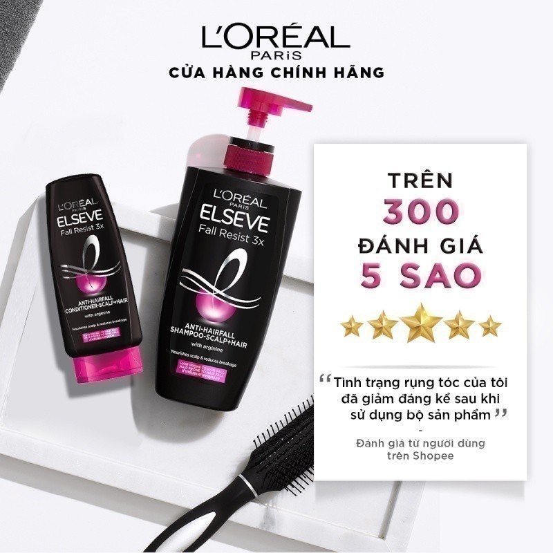 Dầu Gội L'Oréal Paris Elseve Fall Resist 3x Giảm Gãy Rụng Tóc 620ml | BigBuy360 - bigbuy360.vn