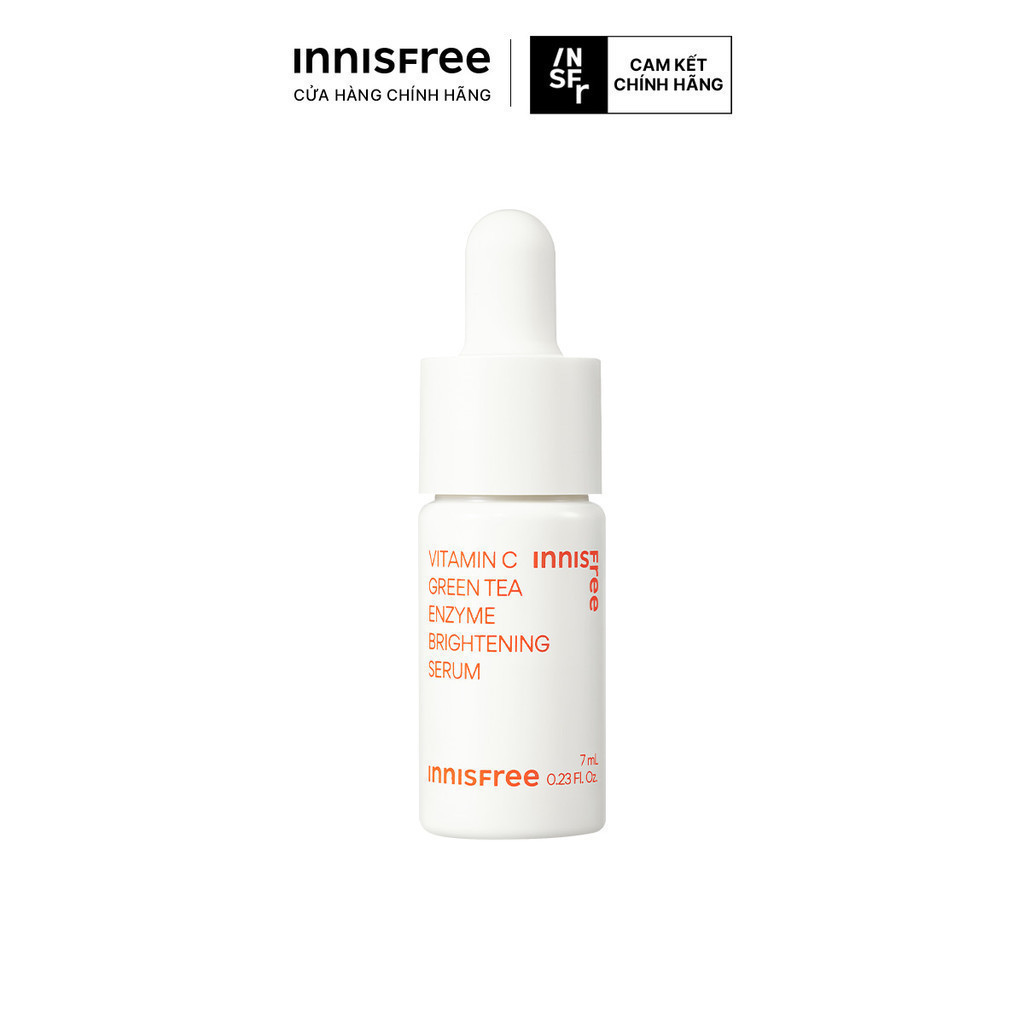 (Quà tặng không bán) Tinh chất dưỡng sáng da Vitamin C Green Tea Enzyme Brightening Serum 7ml