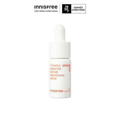 (Quà tặng không bán) Tinh chất dưỡng sáng da Vitamin C Green Tea Enzyme Brightening Serum 7ml