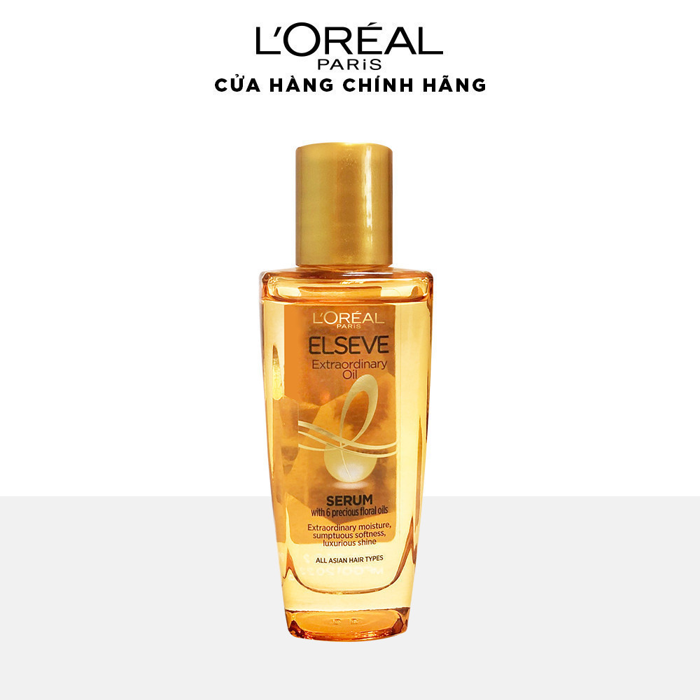 Bộ dầu dưỡng chiết xuất tinh dầu hoa tự nhiên L'Oreal Paris Elseve Extraordinary Oil Ultra Nourishing 130ml | BigBuy360 - bigbuy360.vn