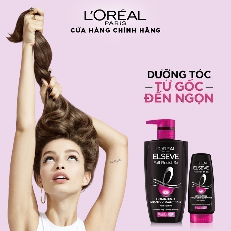 Dầu Gội L'Oréal Paris Elseve Fall Resist 3x Giảm Gãy Rụng Tóc 620ml | BigBuy360 - bigbuy360.vn