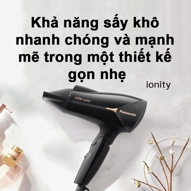 [ELPN500S GIẢM 15% TỐI ĐA 500K] Máy Sấy Tóc Ionity Panasonic EH-NE66-K645 - Tay Cầm Gấp Tiện Lợi - BH 12 Tháng | BigBuy360 - bigbuy360.vn