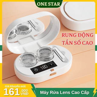  Máy Rửa Lens Sóng Âm Tần Số Cao Tích Hợp Gương 3 Chế Độ Làm Sạch 360 Độ Cổng Sạc TypeC MEHOM  - MRL02 