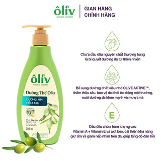 [Hàng Tặng Không Bán] Sữa tắm Oliv mềm mịn 165ML