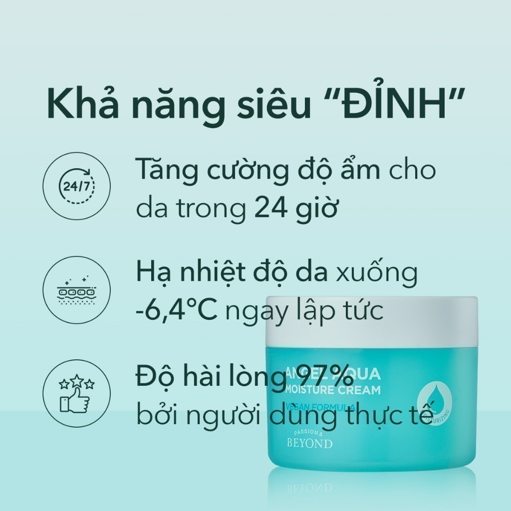 [Beyond Official] Kem dưỡng ẩm Tinh Linh Nước làm dịu Beyond Angel Aqua Moisture Cream | BigBuy360 - bigbuy360.vn