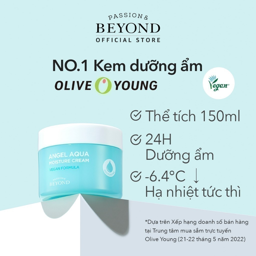 [Beyond Official] Kem dưỡng ẩm Tinh Linh Nước làm dịu Beyond Angel Aqua Moisture Cream | BigBuy360 - bigbuy360.vn