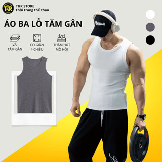 Áo ba lỗ nam nhiều màu vải tăm gân co giãn 4 chiều thấm hút mồ hôi dễ phối đồ Mới