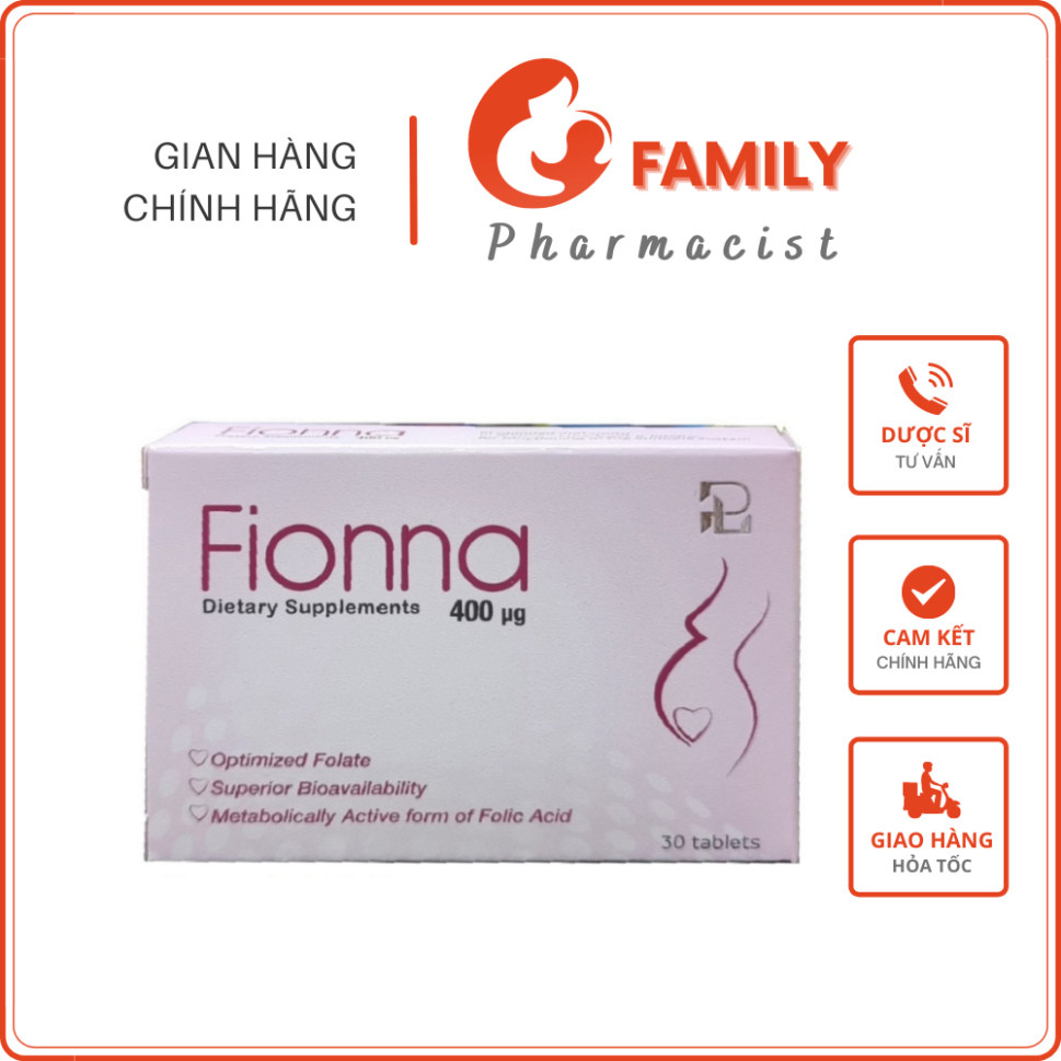 Fionna (5-MTHF) – Bổ sung acid folic, giảm nguy cơ thiếu máu cho cơ thể