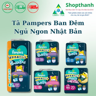 BỈM PAMPERS BAN ĐÊM JUMBO NỘI ĐỊA NHẬT – THẤM HÚT GẤP 3 LẦN, MẸ CÙNG BÉ NGỦ NGON CẢ ĐÊM LIỀN MẠCH