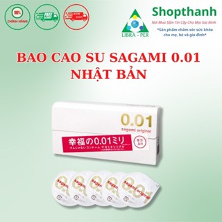  Bao cao su Sagami 0.01 Hộp 5 Cái 