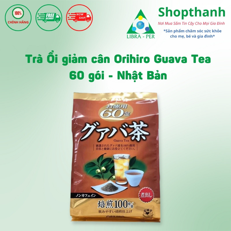 Trà Ổi giảm cân Orihiro Guava Tea 60 gói