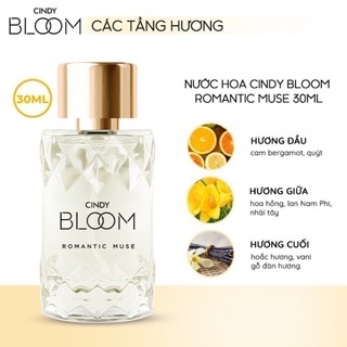 Combo 2 Nước Hoa CINDY BLOOM Aroma Flower + Romantic Muse 30ml/chai