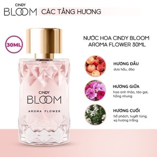 Combo 2 Nước Hoa CINDY BLOOM Aroma Flower + Romantic Muse 30ml/chai