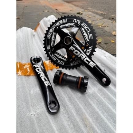 (GAREN BIKE) Đùi đĩa trục rỗng Fix 1 tầng Force 48T