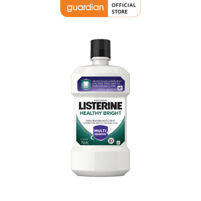 Nước Súc Miệng Làm Trắng Răng Healthy Bright Listerine 750ml
