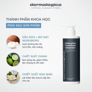 Sữa rửa mặt Dermalogica Intensive Moisture Cleanser 295ml