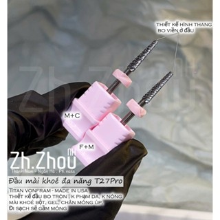  Đầu mài chân móng úp đầu mài khoé hình thang  đầu mài khóe móng úp đầu mài da đầu mài da vonfram chính hãng usa 