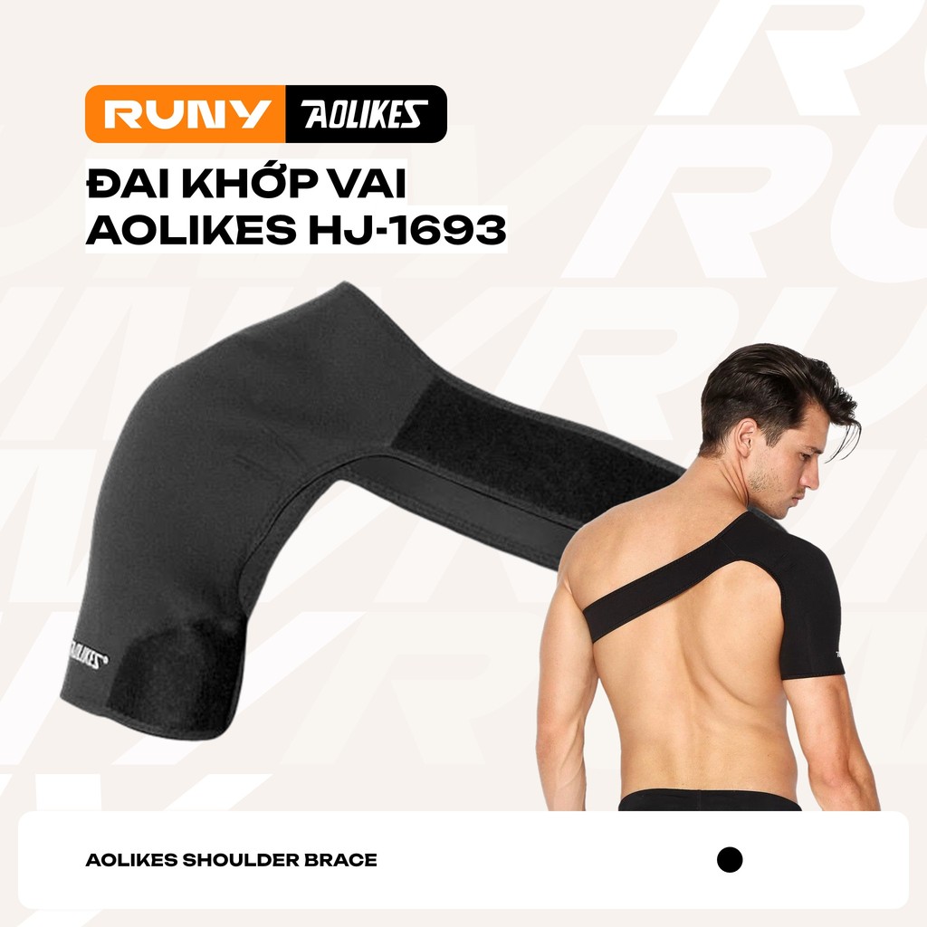Đai Hỗ Trợ Bảo Vệ Khớp Vai Aolikes Chính Hãng HJ-1693 - AL1693