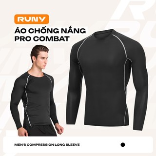  Áo Giữ Nhiệt Tay Dài Thể Thao Nam Tập Gym Cao Cấp PRO COMBAT Bóng Đá Bóng Rổ Chơi Thể Thao 