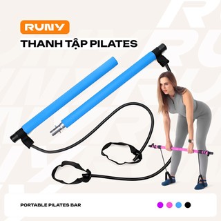 [HOT!!!] Thanh Tập Pilates Có Dây Kháng Lực Tập Tay Lưng Ngực Mông Chân Đùi Toàn Thân Đa Năng Cao Cấp