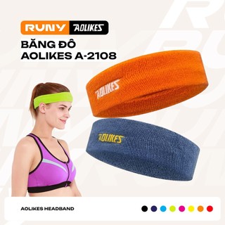 Băng Đô Đeo Trán Hỗ Trợ Tập Thể Thao Thấm Mồ Hôi Aolikes Hàng Chính Hãng Aolikes A-2108 - BangDo-AL2108