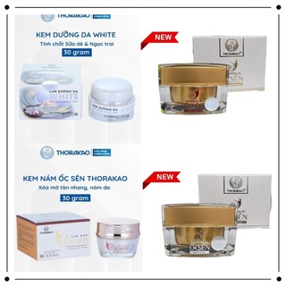  kem nám thorakao   kem dưỡng da ốc sên thorakao   kem dưỡng da dê ngọc trai thorakao 