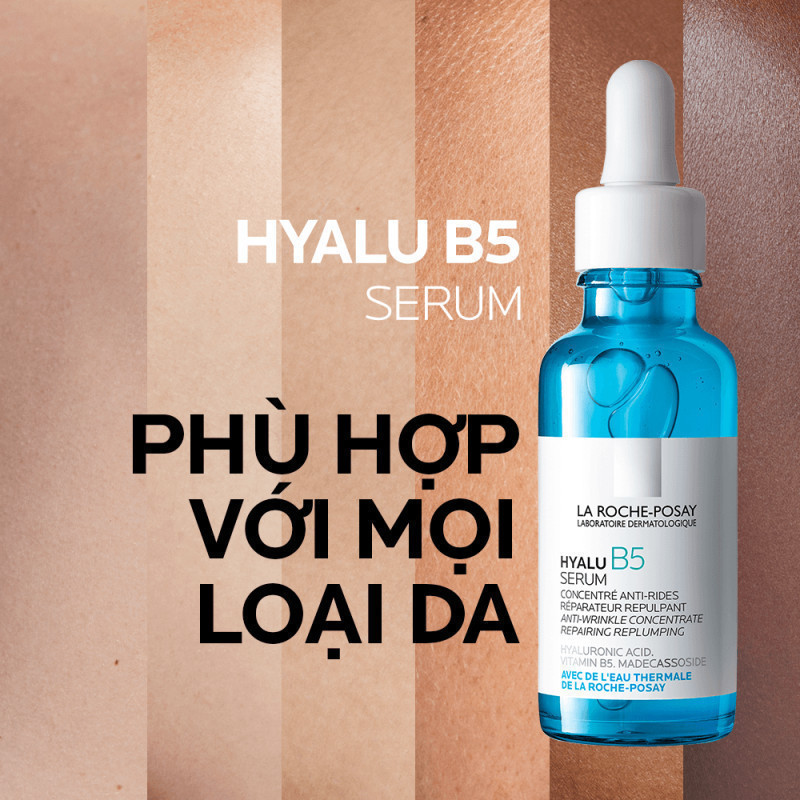 Dưỡng chất chuyên sâu hỗ trợ tái tạo da, giúp da căng mướt La Roche-Posay Hyalu B5 Serum 30ml | BigBuy360 - bigbuy360.vn