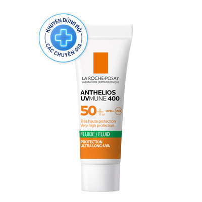 Sữa chống nắng dành cho da dầu mụn La Roche-Posay Anthelios UVMUNE400 Oil Control Fluid 3ml