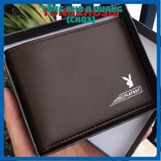 VÍ NAM ĐẸP HÀNG HIỆU THỜI TRANG CAO CẤP - Ví Da PU Nhiều Ngăn Chính Hãng ( #ví_nam ) Ví Da Nam PLAYBOY Hàng Nhập Khẩu #