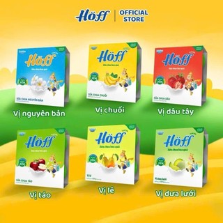 Sữa Chua trẻ em Hoff bốn vị - LỐC (4 hộp x 55g)