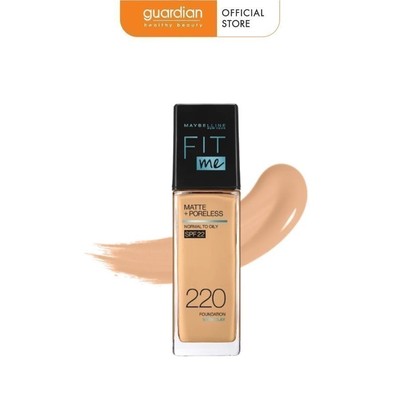Kem Nền Mịn Nhẹ Kiềm Dầu Maybelline Fit Me Spf22 #220 Natural Beige 30ml