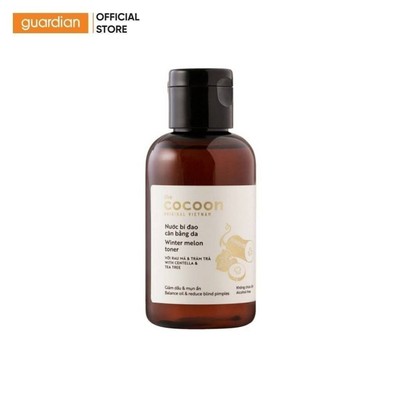 Nước Cân Bằng Da Bí Đao Hỗ Trợ Giảm Dầu Và Mụn Winter Melon Toner Cocoon 140Ml