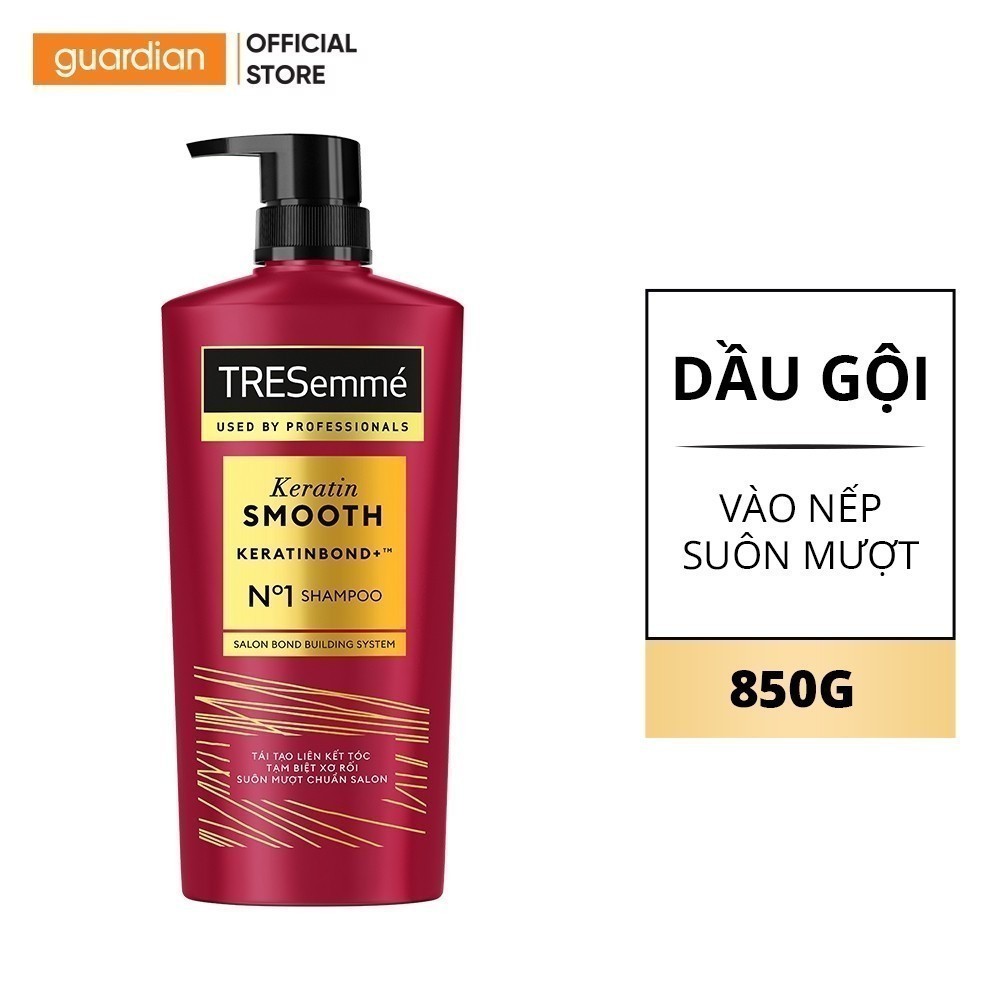 Dầu Gội Suôn Mượt Vào Nếp Tresemme Keratin Smooth 850Gr