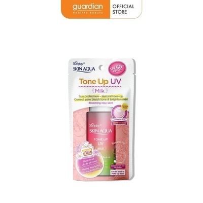 Sữa Chống Nắng Nâng Tông Skin Aqua Tone Up UV Milk Happiness Aura 50Gr