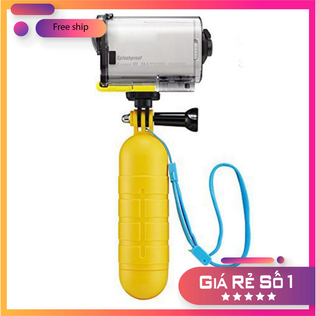 Phao cầm tay tiện dụng cho camera Gopro sjcam... Full Set - AUG Camera Hà Nội - Phụ kiện Gopro